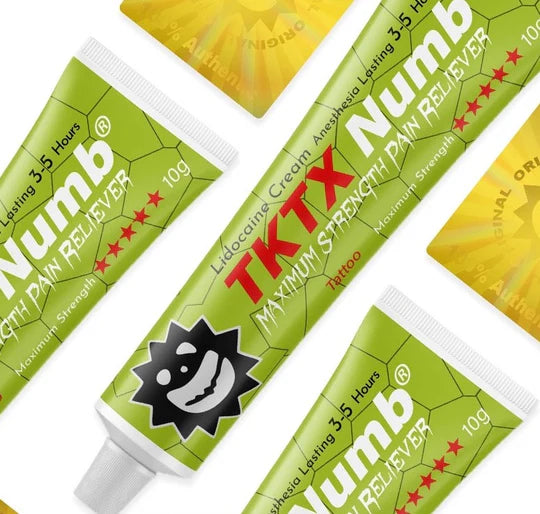 Pack 5 TKTX Numb Grüne Cremes – Exklusives Angebot